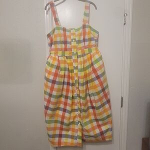 NWT Christopher John Rogers for Target Plaid Dress